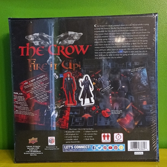The crow fire it up strategy game nib🕸 - Picture 2 of 6